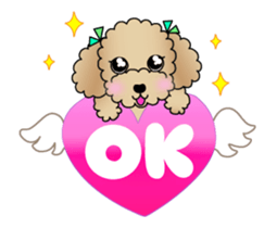 Animated! The Toy Poodle stickers sticker #15814939