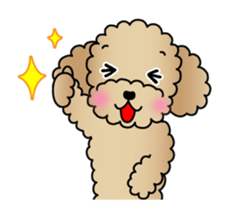 Animated! The Toy Poodle stickers sticker #15814941