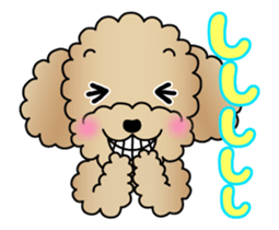 Animated! The Toy Poodle stickers sticker #15814952