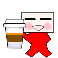 Lucky Square face sticker #15815056