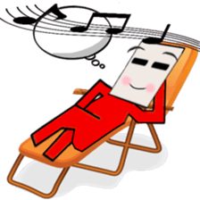 Lucky Square face sticker #15815063