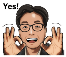 Let Sam help you sticker #15815648