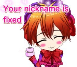 Lovely Gothic Dress Girls Boy English sticker #15815670