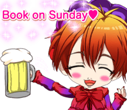 Lovely Gothic Dress Girls Boy English sticker #15815686