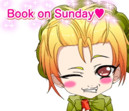 Lovely Gothic Dress Girls Boy English sticker #15815689