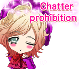 Lovely Gothic Dress Girls Boy English sticker #15815691