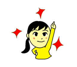 Good job girl sticker #15816009