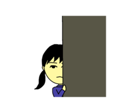 Good job girl sticker #15816022