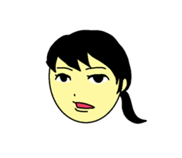 Good job girl sticker #15816038