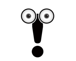 Move! Character letter sticker #15816126