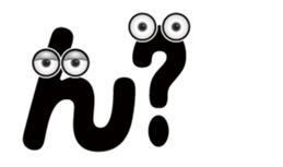 Move! Character letter sticker #15816144