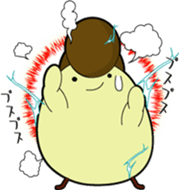 Delinquent chick ver2 sticker #15816348