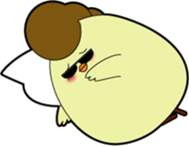 Delinquent chick ver2 sticker #15816351