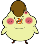 Delinquent chick ver2 sticker #15816367