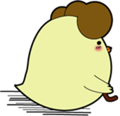 Delinquent chick ver2 sticker #15816368