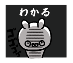 All understand Sticker-rabbit ver- sticker #15817140