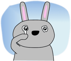 Good listener Mr.rabbit 1 sticker #15817221
