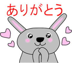 Good listener Mr.rabbit 1 sticker #15817222