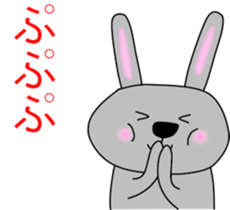 Good listener Mr.rabbit 1 sticker #15817224