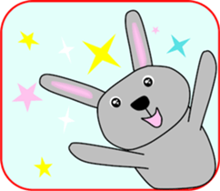Good listener Mr.rabbit 1 sticker #15817226