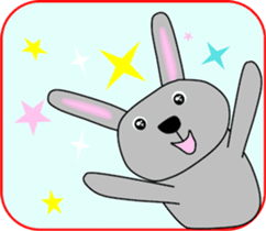 Good listener Mr.rabbit 1 sticker #15817226
