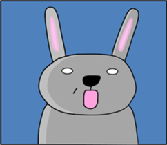 Good listener Mr.rabbit 1 sticker #15817227