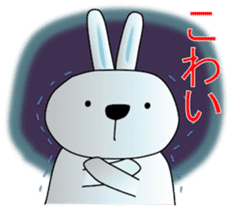 Good listener Mr.rabbit 1 sticker #15817228