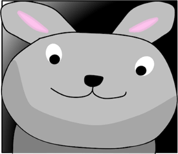 Good listener Mr.rabbit 1 sticker #15817230