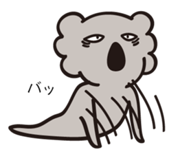 hateful koala 2 sticker #15817430