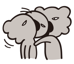 hateful koala 2 sticker #15817435