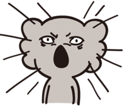 hateful koala 2 sticker #15817438