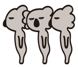 hateful koala 2 sticker #15817451