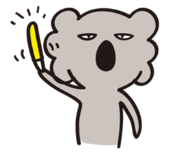 hateful koala 2 sticker #15817452