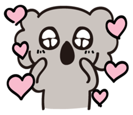 hateful koala 2 sticker #15817455