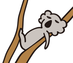 hateful koala 2 sticker #15817458