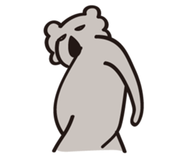 hateful koala 2 sticker #15817460