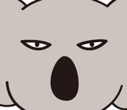 hateful koala 2 sticker #15817461