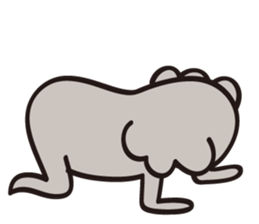 hateful koala 2 sticker #15817462