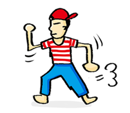 Sticker of famous painter A sticker #15817524