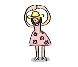 Sticker of famous painter A sticker #15817549