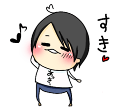 singer-songwriter Akky's stickers sticker #15817566