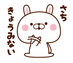 NAME Sticker Sachi sticker #15817780