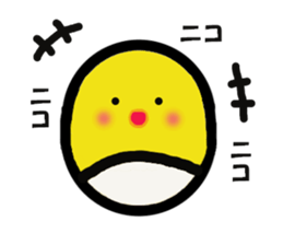 hiyotama everyday Sticker sticker #15818000