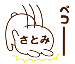 NAME Sticker Satomi sticker #15818359