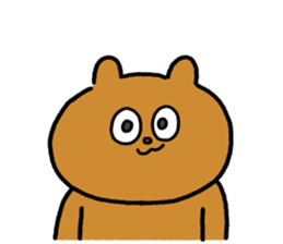 Bear and roommate 2 sticker #15819170