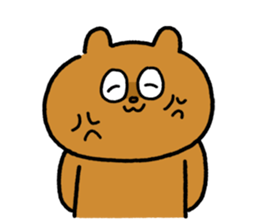 Bear and roommate 2 sticker #15819174