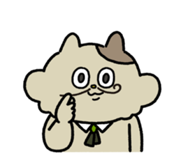 Bear and roommate 2 sticker #15819175