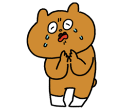 Bear and roommate 2 sticker #15819176
