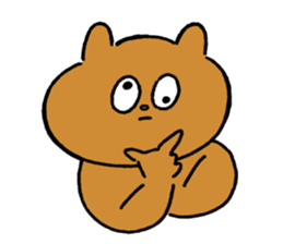 Bear and roommate 2 sticker #15819180