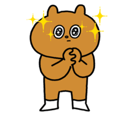 Bear and roommate 2 sticker #15819188